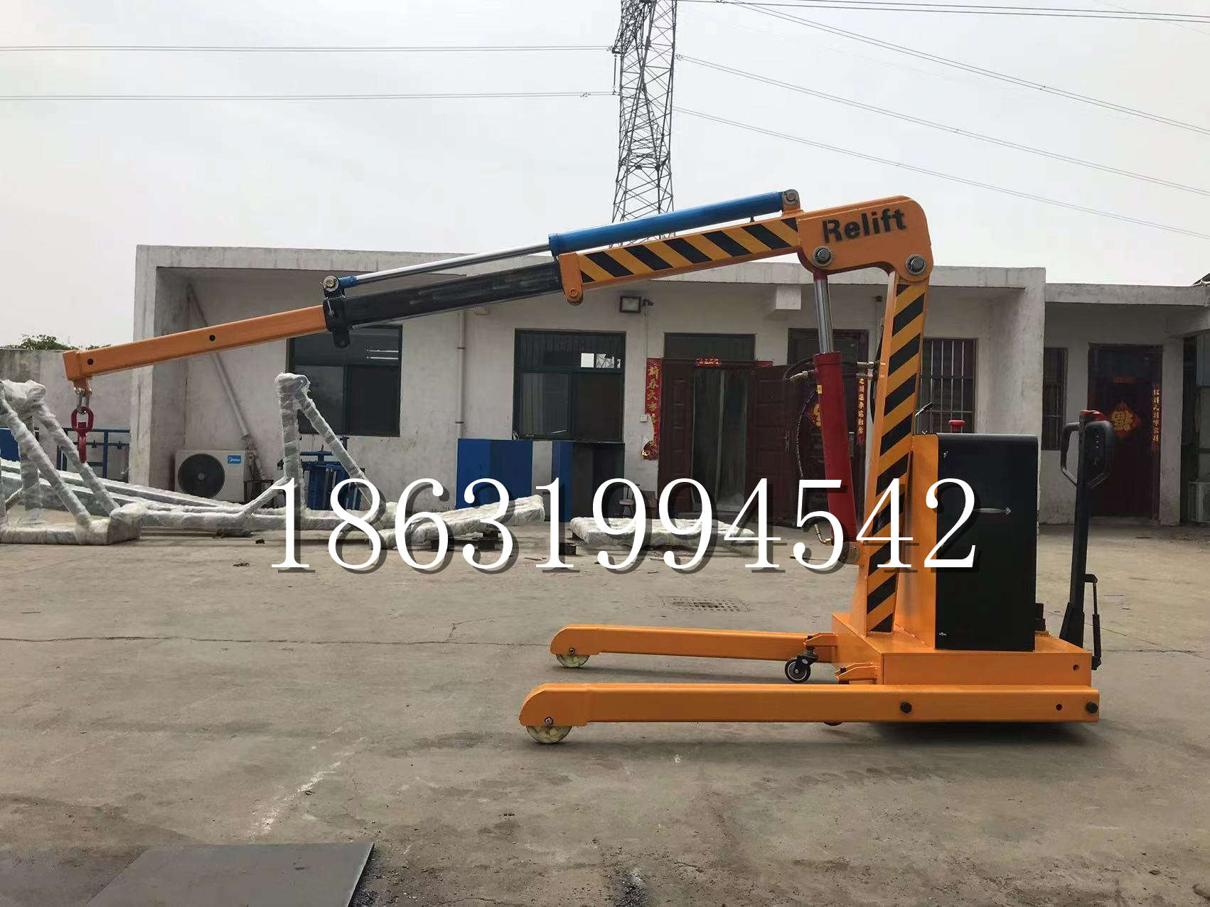 镇原县久征定做3吨三轮随车吊 农用园林绿化移树吊 平板工程用小吊机